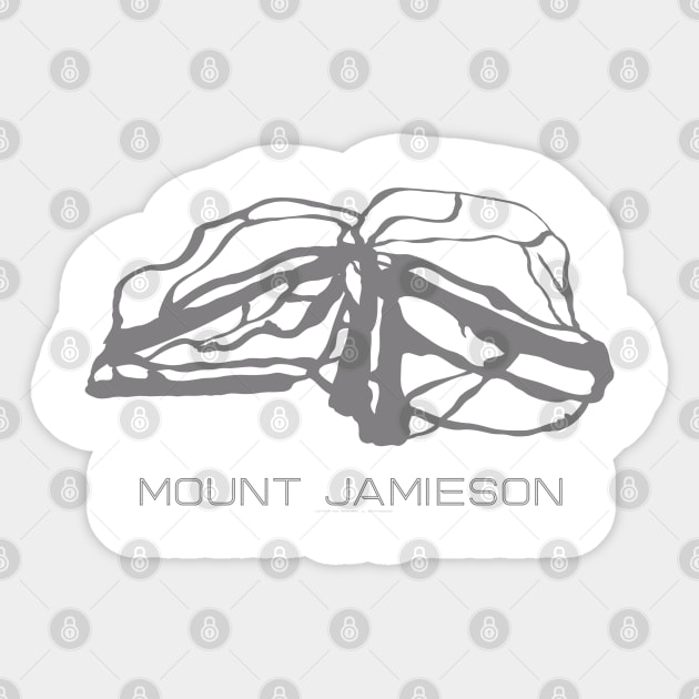 Mount Jamieson Resort 3D Mount Jamieson Sticker TeePublic